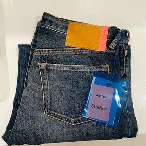 NWT Acne Studios 1996 Blue Denim Pants